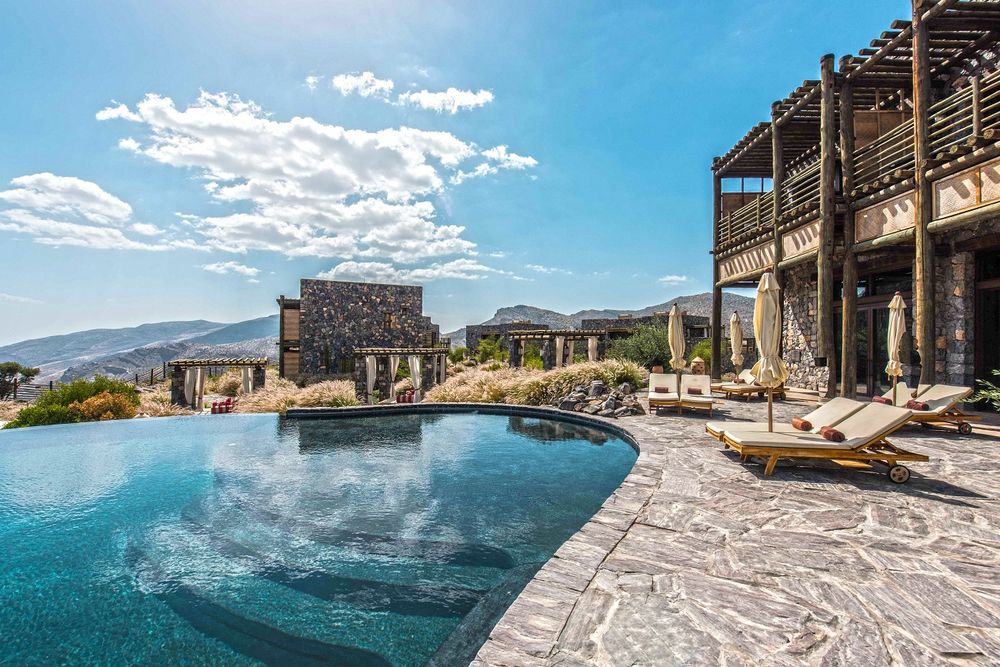 Оман: отель Alila Jabel Akhdar