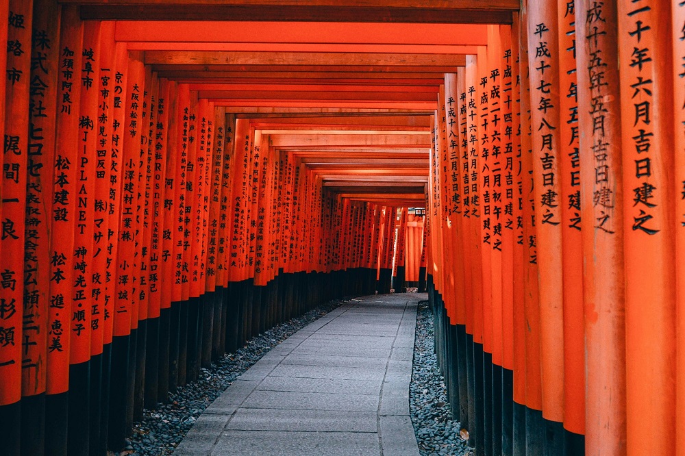 Япония: Киото, храм Fushimi Inari