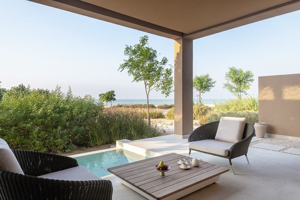Катар: отель Zulal Wellness Resort by Chiva Som, номер Zulal Serenity Junior Suite
