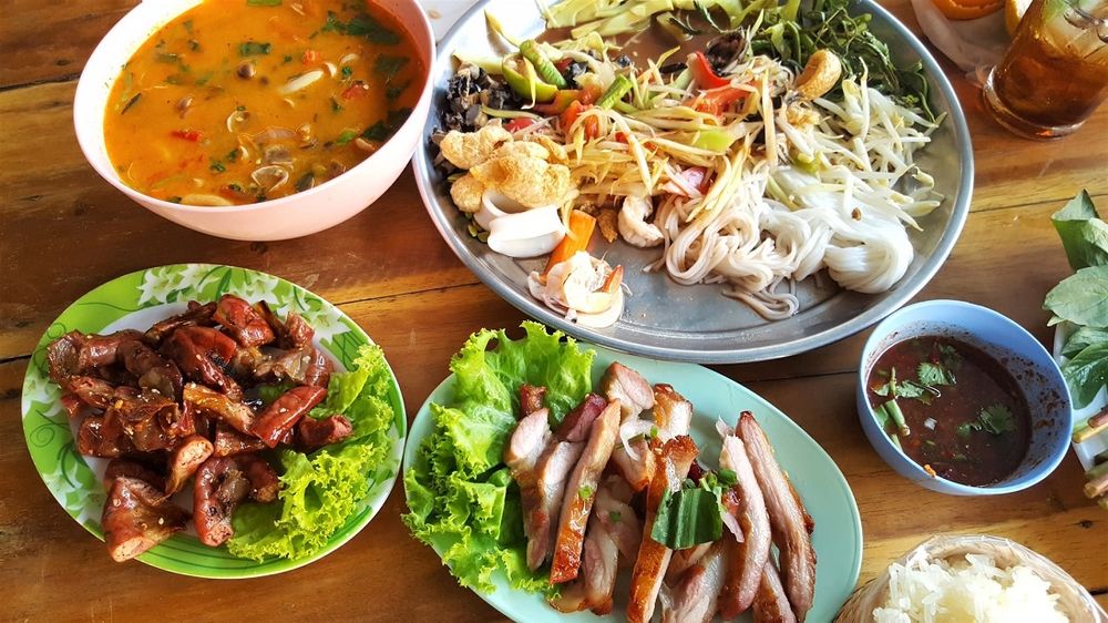 Таиланд: Бангкок, национальная кухня