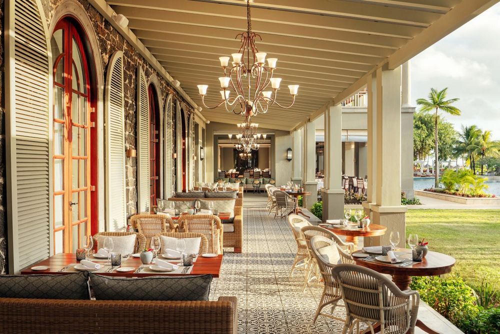 Маврикий: отель The St. Regis Le Morne, рестораны