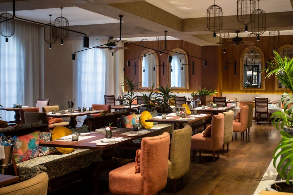 Маврикий: отель The St. Regis Le Morne, рестораны