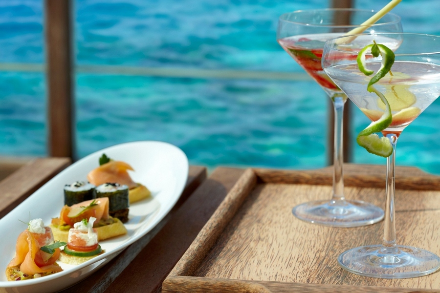 Мальдивы: Dusit Thani Maldives 5*deluxe, питание