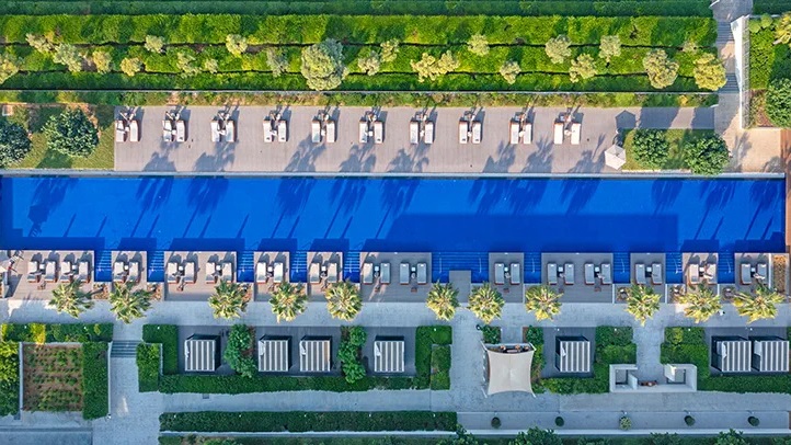 The Oberoi Beach Resort Al Zorah 5*. Бассейн