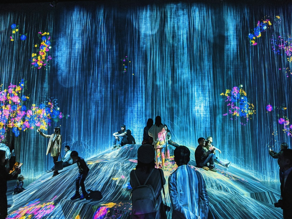 Япония: Токио, музей TeamLab