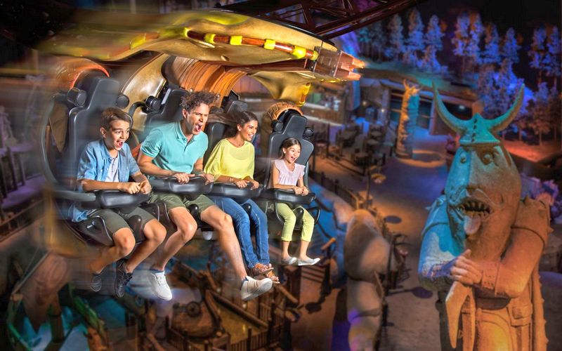 ОАЭ: Дубай, Lapita Dubai Parks, тематические парки